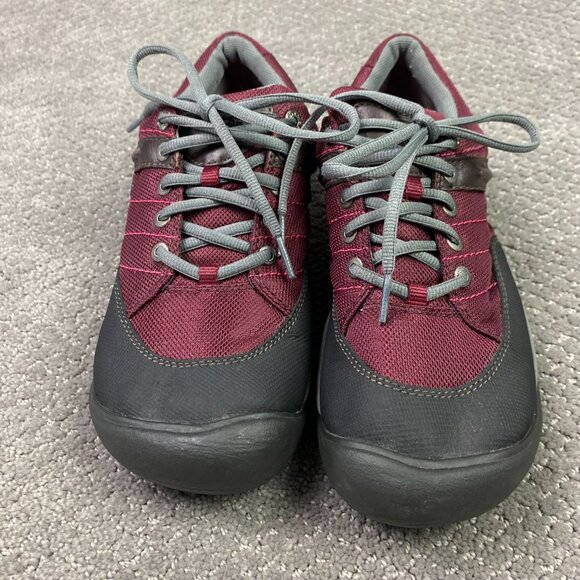 Keen Presidio Sport Mesh Waterproof Shoes Women's 9 Burgundy Hiking Outdoor - Picture 3 of 12